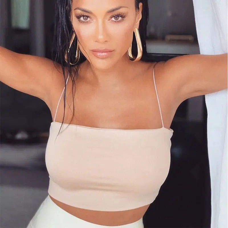 Women's Casual Crop Top Salenso