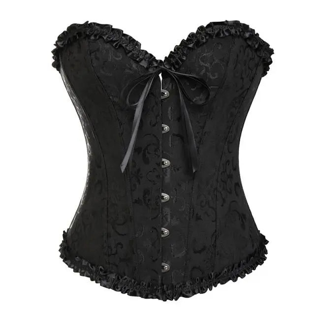 LacyNighty™ Model CD324 LORETTA LACE LINGERIE Corset Dress