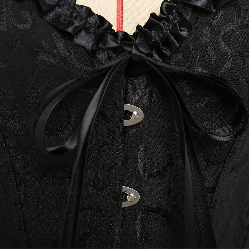 LacyNighty™ Model CD323 LORETTA LACE LINGERIE Corset Dress