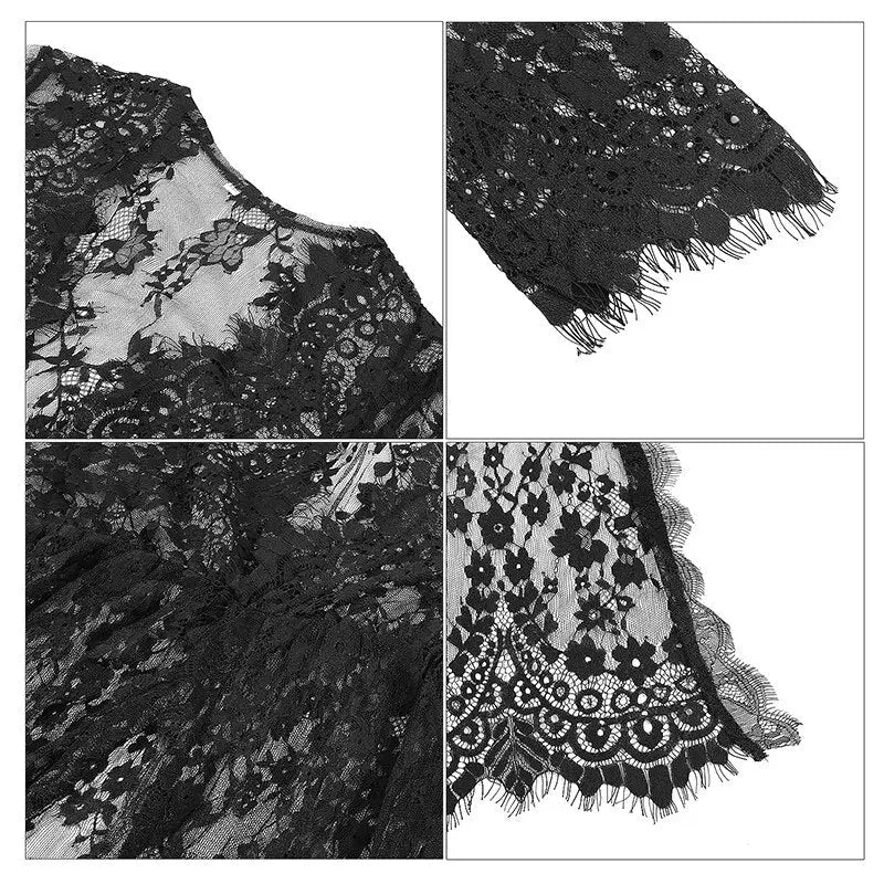 SEE-THROUGH DRESS Lacy0301Goth