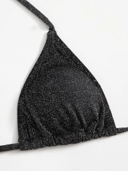 Glisten Bikini - Black Lavah Intimates bikini
