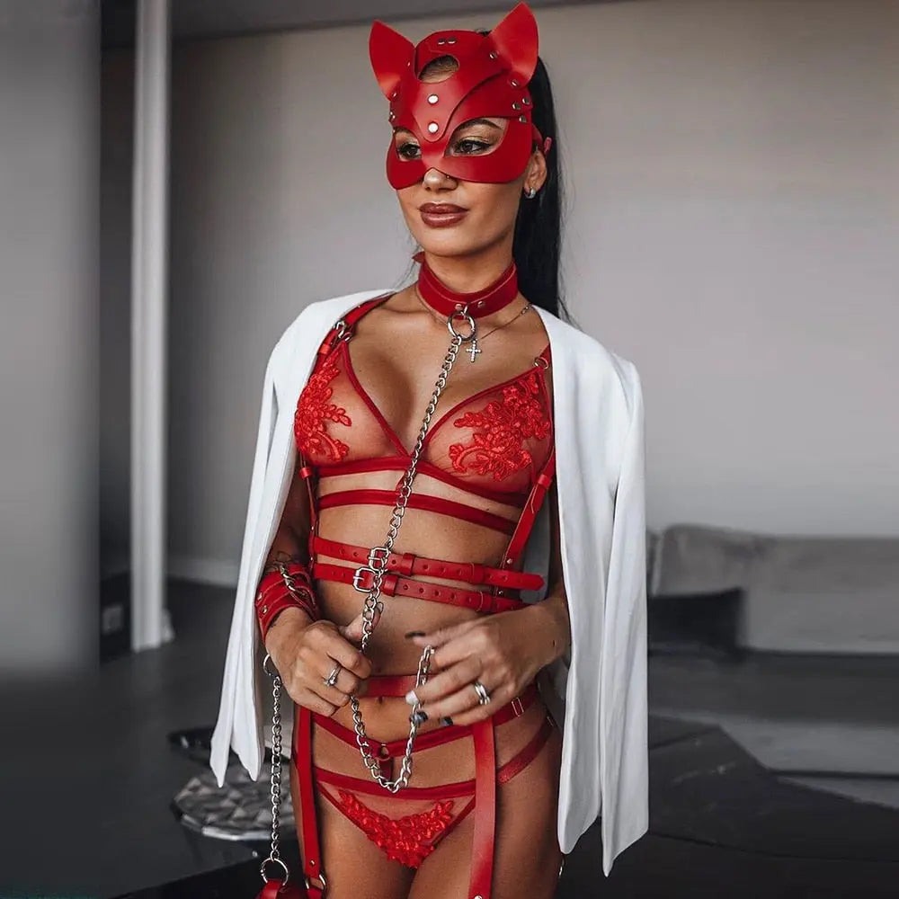 Ultimate Seduction 5-Piece Set Lavah Pleasure body harness