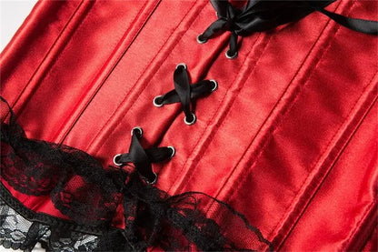 LacyNighty™ Model CD302 LORETTA LACE LINGERIE Corset Dress