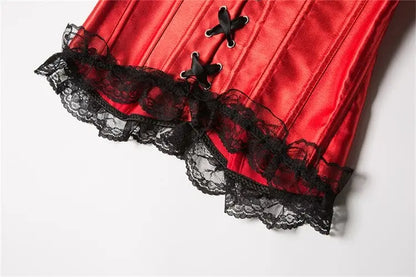 LacyNighty™ Model CD302 LORETTA LACE LINGERIE Corset Dress