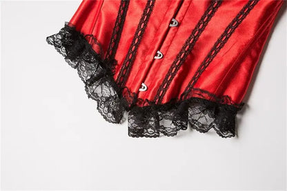 LacyNighty™ Model CD302 LORETTA LACE LINGERIE Corset Dress