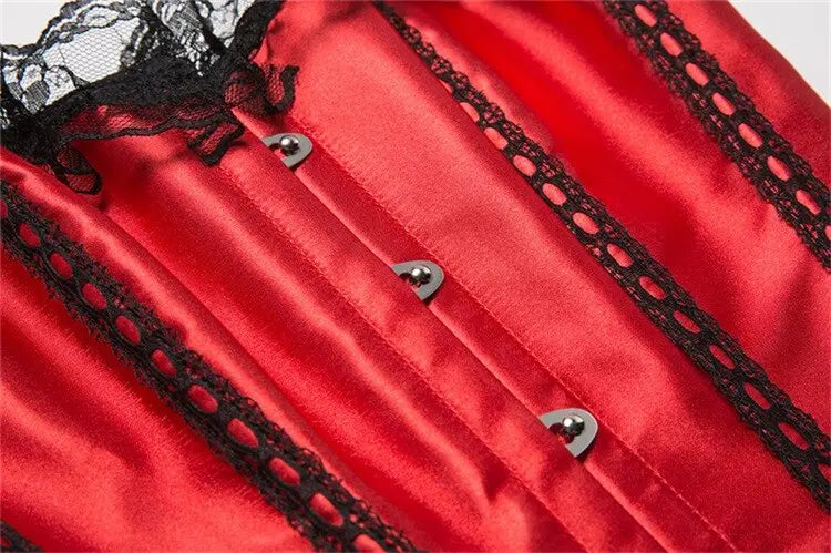 LacyNighty™ Model CD302 LORETTA LACE LINGERIE Corset Dress