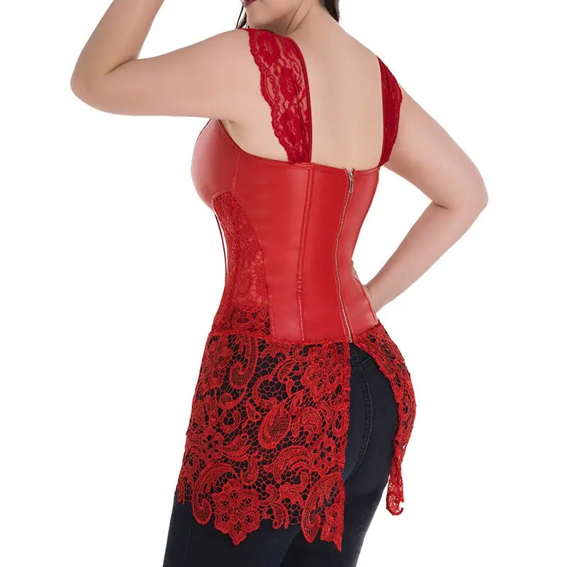 LacyNighty™ Model CD303 LORETTA LACE LINGERIE Corset Dress