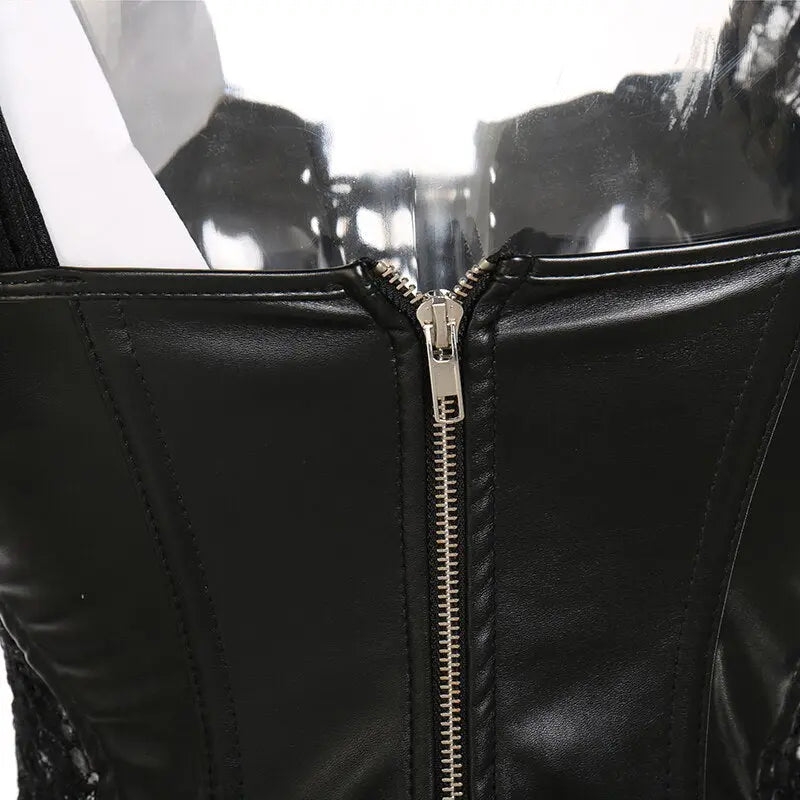 LacyNighty™ Model CD303 LORETTA LACE LINGERIE Corset Dress