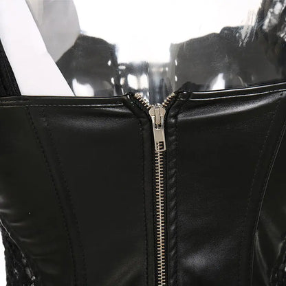 LacyNighty™ Model CD303 LORETTA LACE LINGERIE Corset Dress