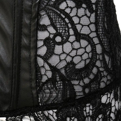 LacyNighty™ Model CD303 LORETTA LACE LINGERIE Corset Dress