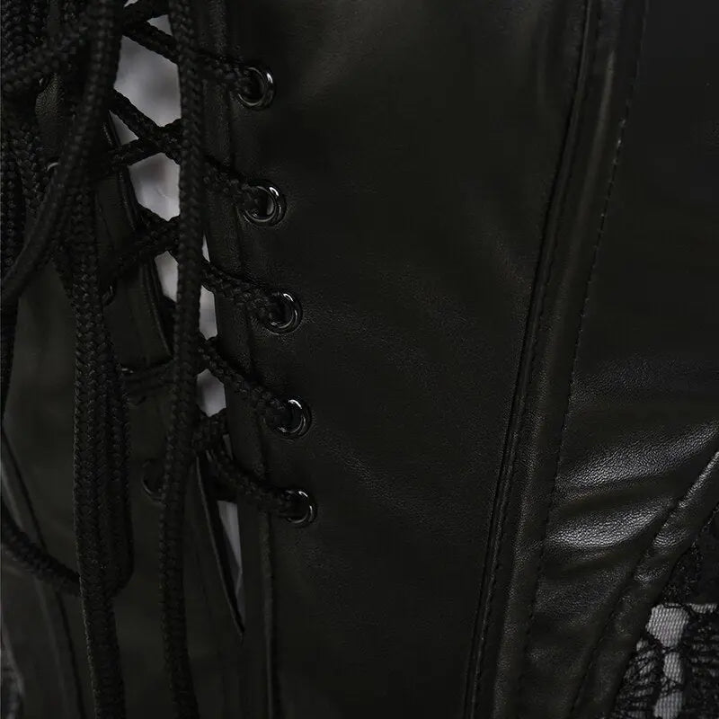 LacyNighty™ Model CD303 LORETTA LACE LINGERIE Corset Dress