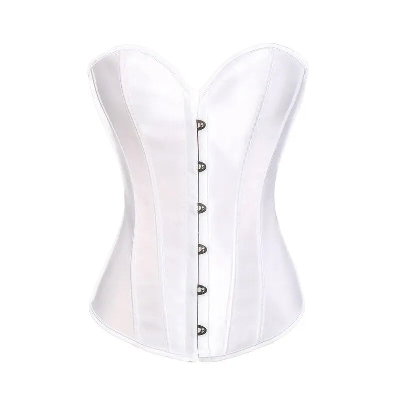 LacyNighty™ Model CT418 LORETTA LACE LINGERIE OVERBUST CORSET