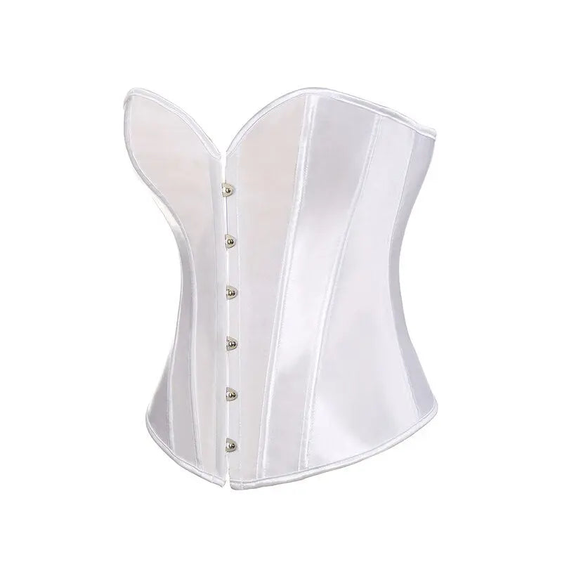 LacyNighty™ Model CT418 LORETTA LACE LINGERIE OVERBUST CORSET