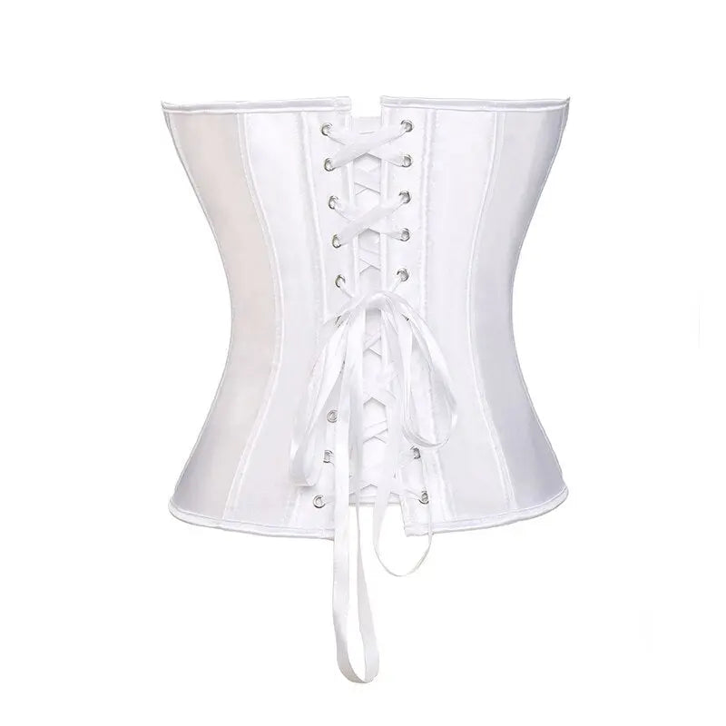LacyNighty™ Model CT418 LORETTA LACE LINGERIE OVERBUST CORSET