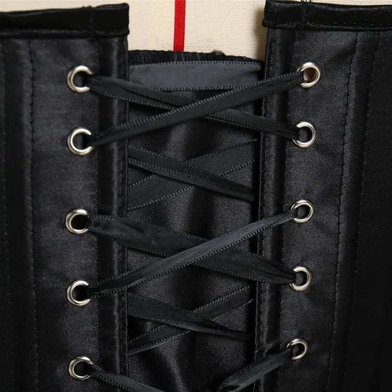 LacyNighty™ Model CT418 LORETTA LACE LINGERIE OVERBUST CORSET