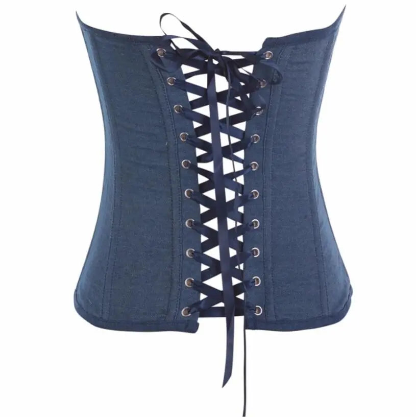 LacyNighty™ Model CT436 LORETTA LACE LINGERIE OVERBUST CORSET