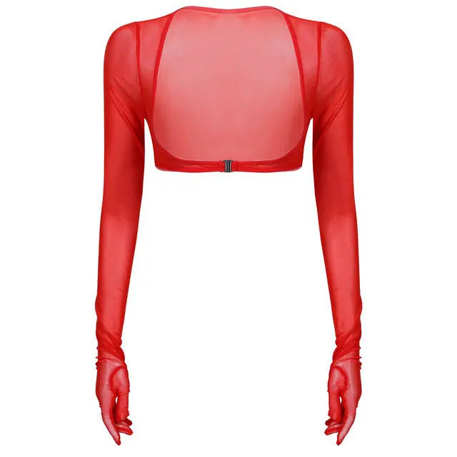 Tori Open Breast Top Lavah Intimates top