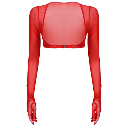 Tori Open Breast Top Lavah Intimates top