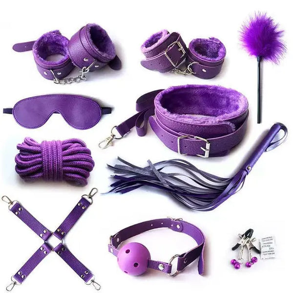 LacyNighty™ 10-Piece Pleasure Kit Lavah Intimates