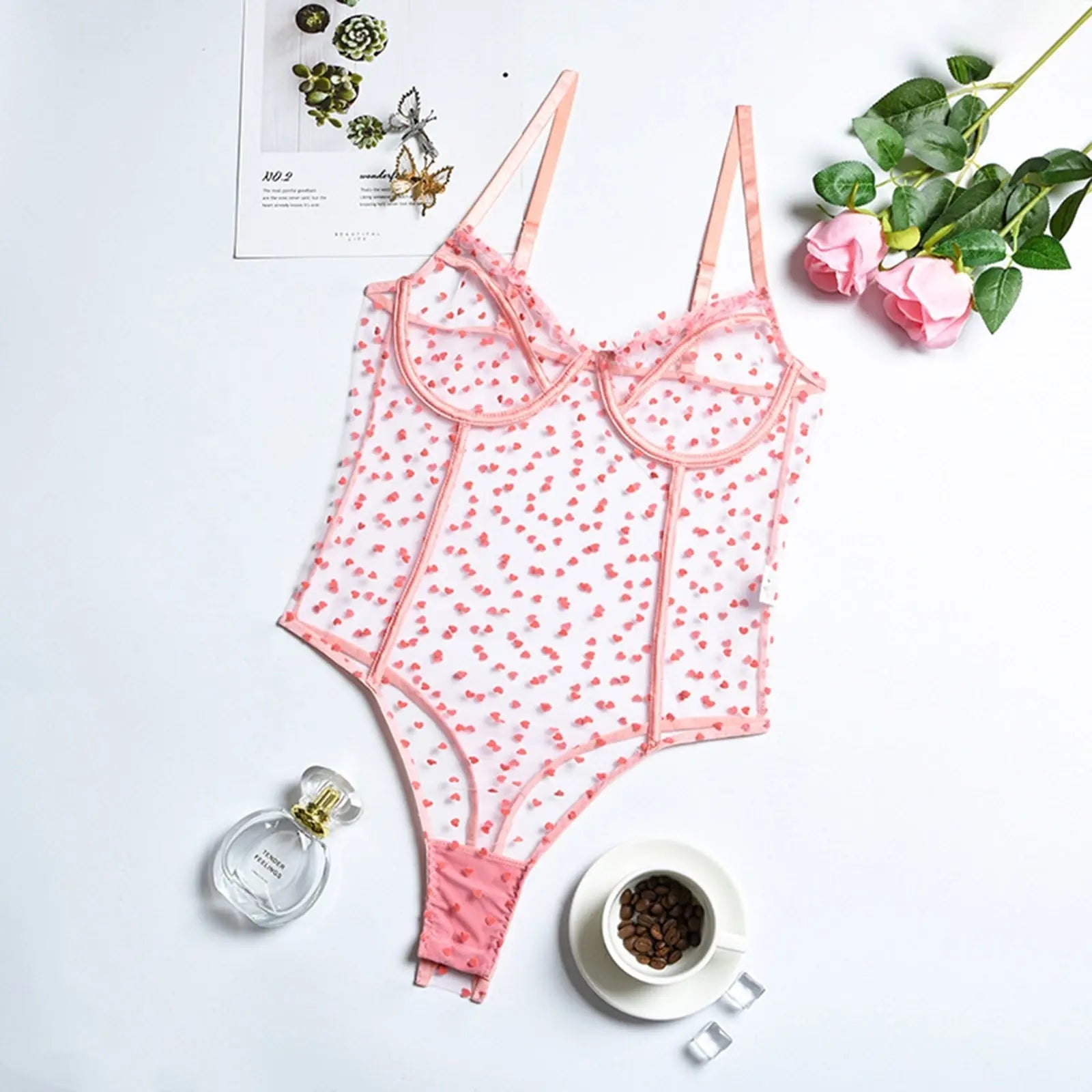 Valentine Bodysuit Lavah Intimates bodysuit