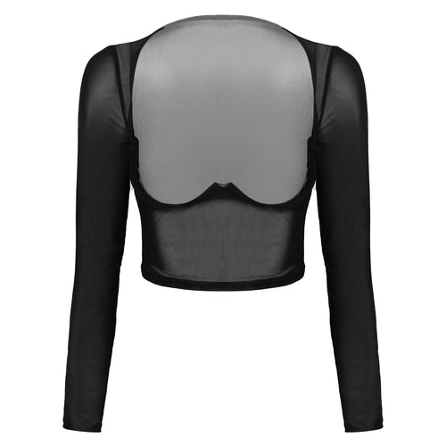 Layla Open Breast Top Lavah Intimates top