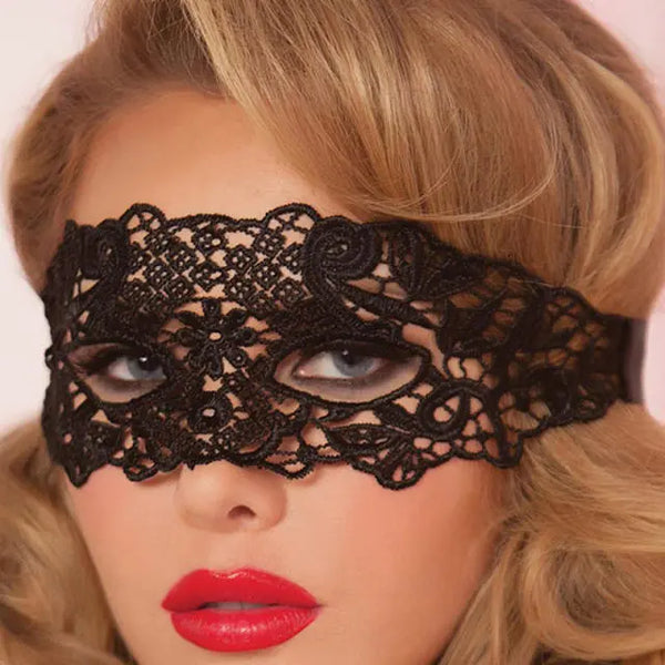 LacyNighty™ Vixen Mask Lavah Intimates