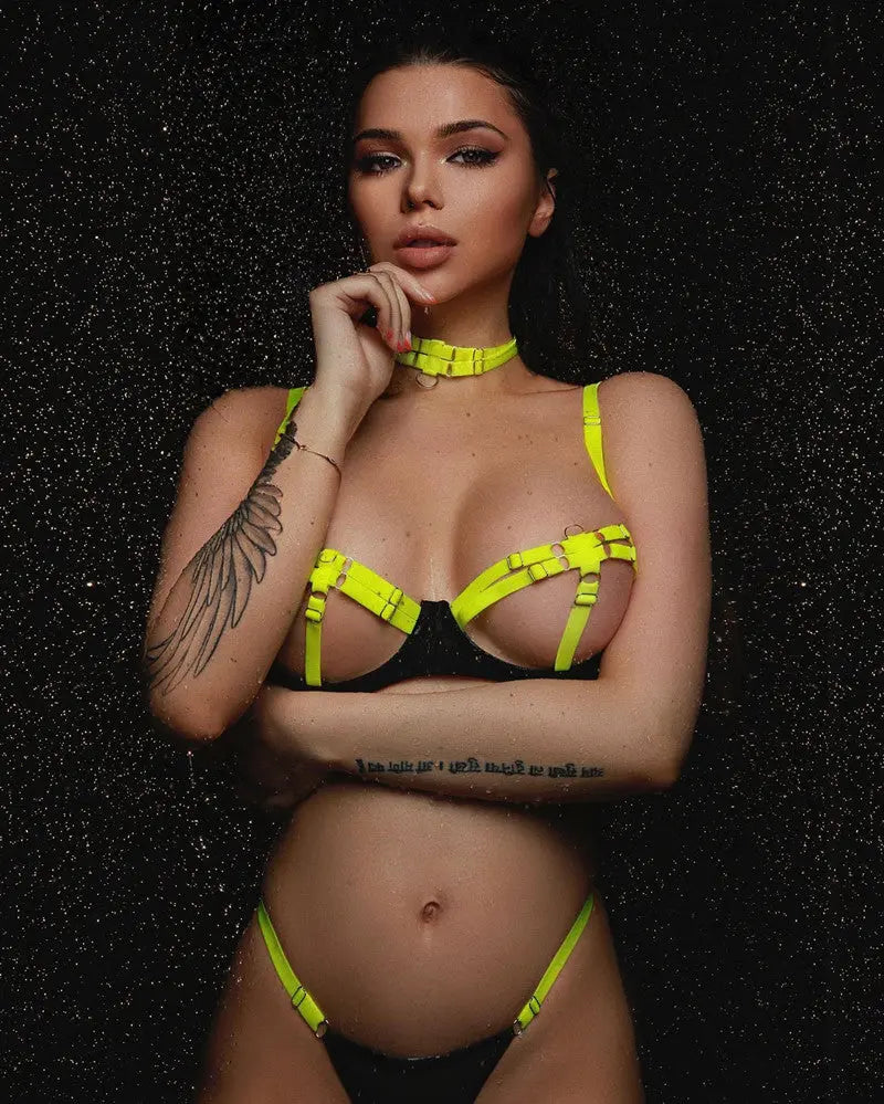 Devilish 5-Piece Set Lavah Intimates lingerie set