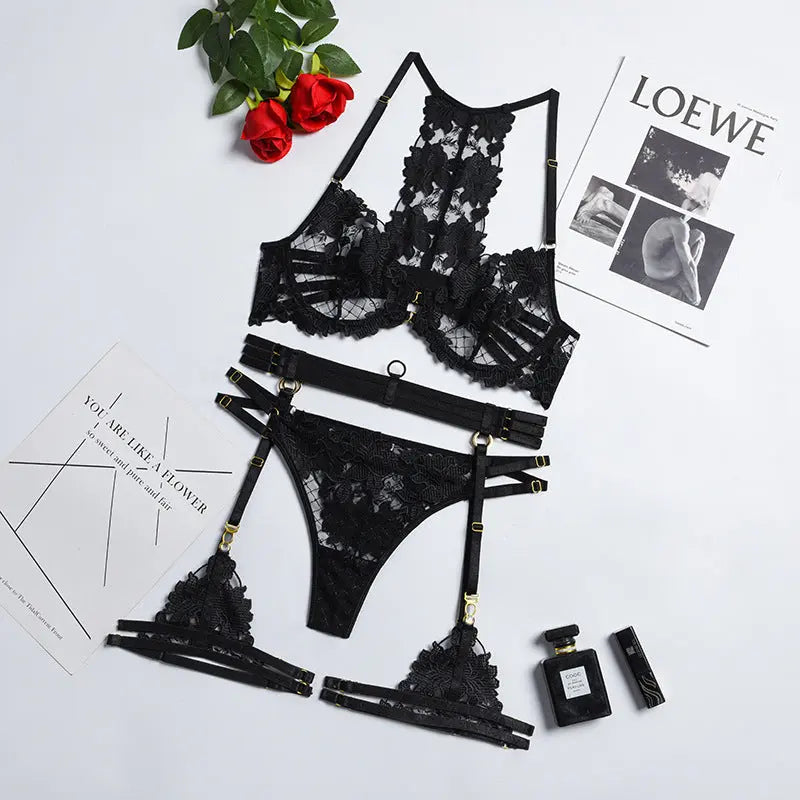 Pure Seduction 4-Piece Set Lavah Intimates lingerie set