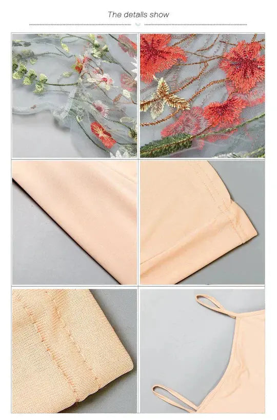 EMBROIDERY PARTY DRESS Lacy0301Goth