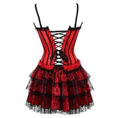 LacyNighty™ Model CD319 LORETTA LACE LINGERIE Corset Dress