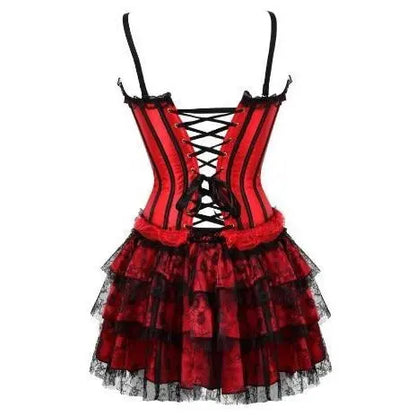 LacyNighty™ Model CD319 LORETTA LACE LINGERIE Corset Dress