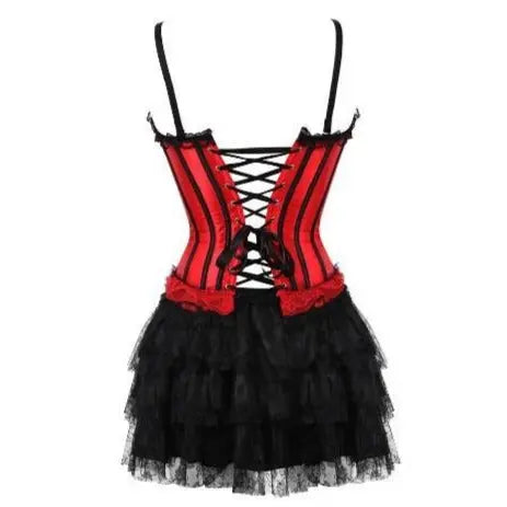 LacyNighty™ Model CD318 LORETTA LACE LINGERIE Corset Dress