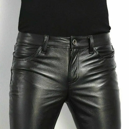 Men Leather Pants Lacy0301Goth Home