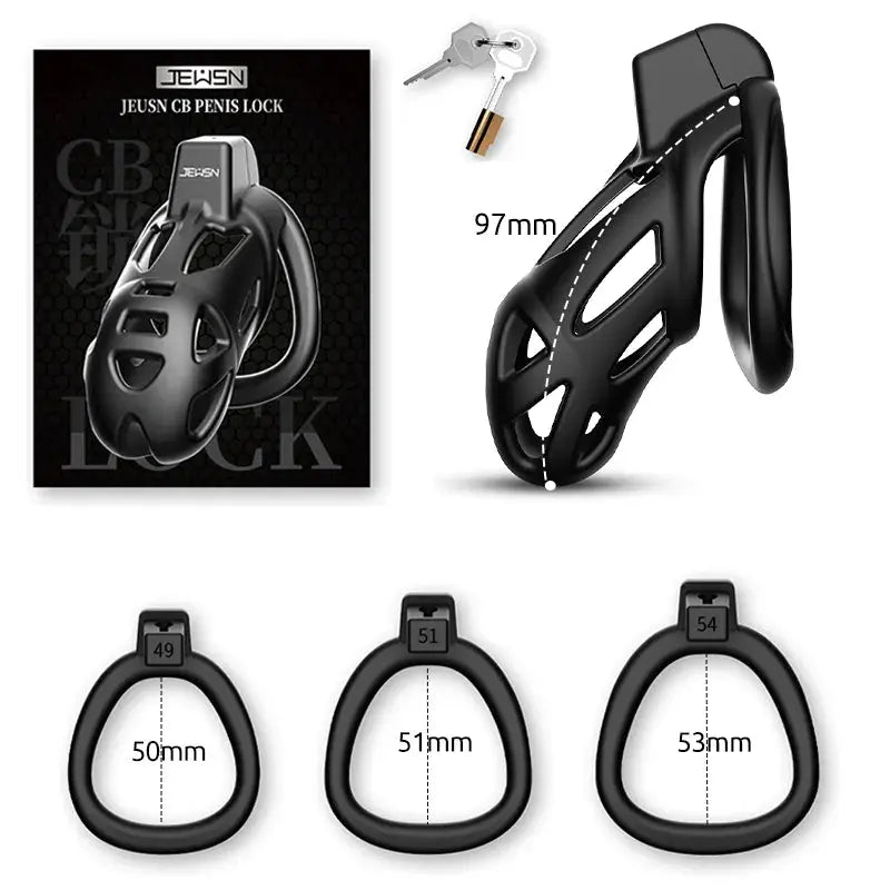 Male Chastity Cage Sex Toys Discreet Sissy Femboy Chastity Cock Cage Device Penis Rings Male With 3 Size chastity cage Lacy