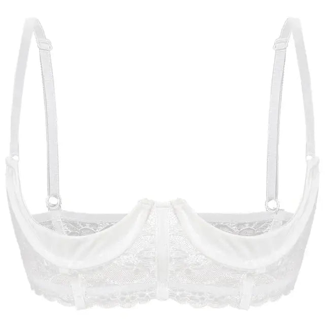 Open Cup Leather Lingerie ghalas