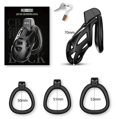 Male Chastity Cage Sex Toys Discreet Sissy Femboy Chastity Cock Cage Device Penis Rings Male With 3 Size chastity cage Lacy