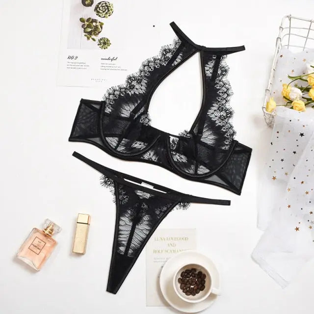 Feeling Better Bra Set ELLOLACE Official Store Lingerie & Intimates