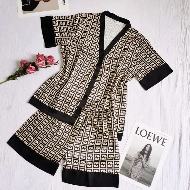 Forget The Past Pajama Sets QSROCIO Boutique Store Sleeping Wear