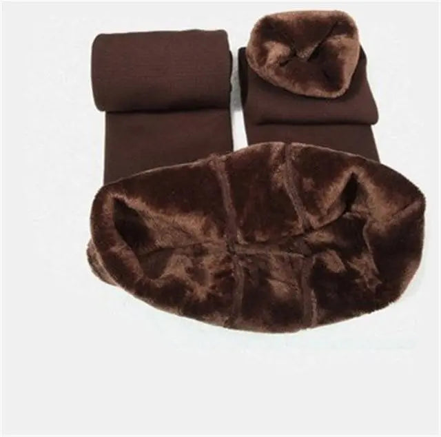 Warm Thick  Leggings CHRLEISURE Official Store Leggings