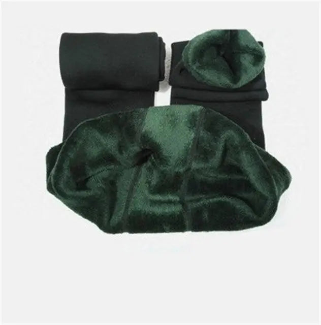 Warm Thick  Leggings CHRLEISURE Official Store Leggings
