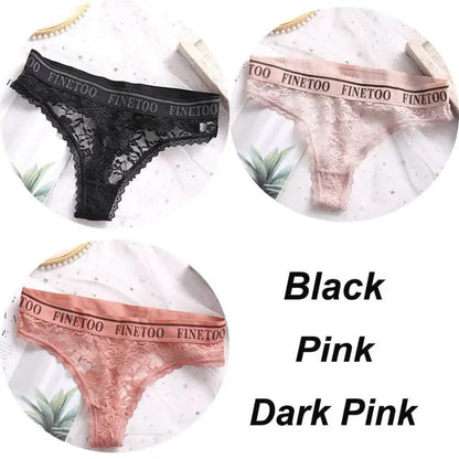 Too Much Fine Thong Panties finetoo unite Store Panties