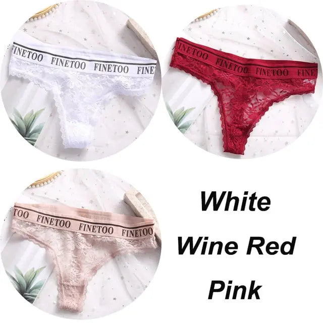 Too Much Fine Thong Panties finetoo unite Store Panties