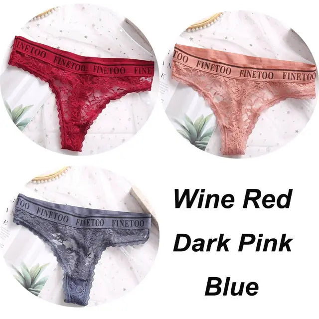 Too Much Fine Thong Panties finetoo unite Store Panties