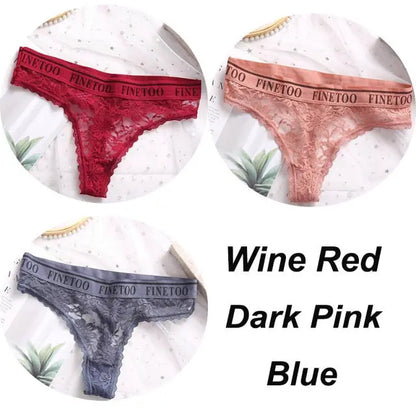 Too Much Fine Thong Panties finetoo unite Store Panties