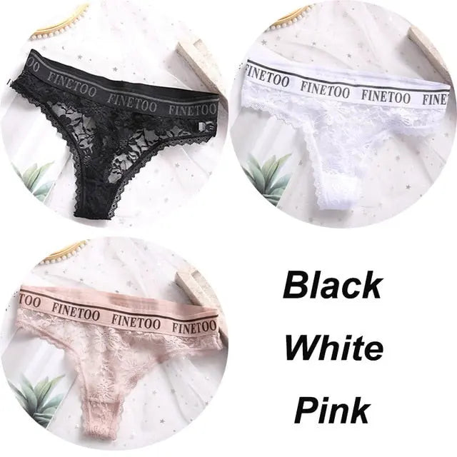 Too Much Fine Thong Panties finetoo unite Store Panties