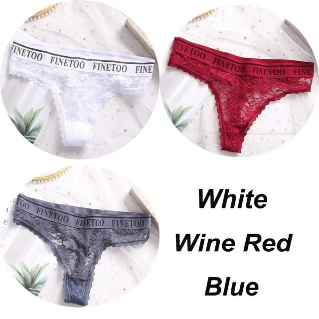 Too Much Fine Thong Panties finetoo unite Store Panties