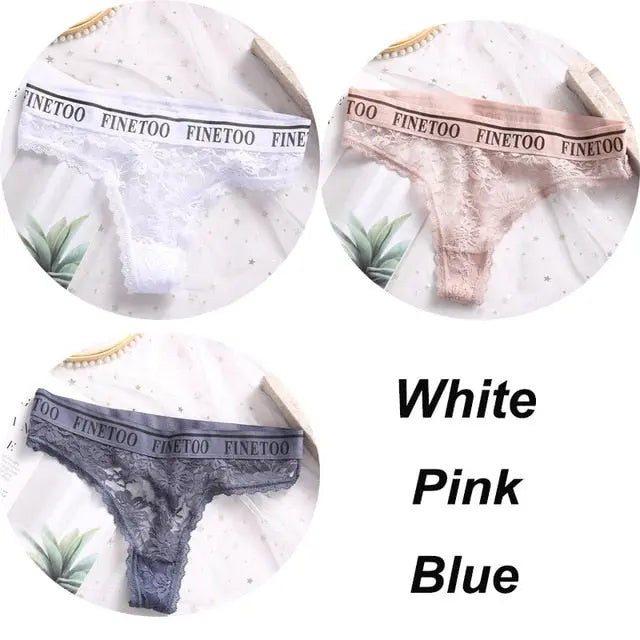 Too Much Fine Thong Panties finetoo unite Store Panties