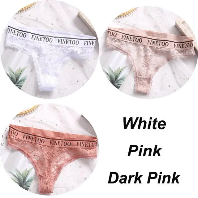 Too Much Fine Thong Panties finetoo unite Store Panties