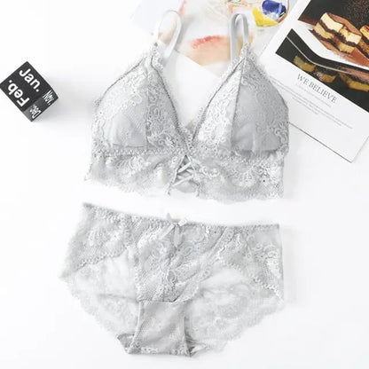 The Flower that Resembles You Bra Sets Fenland Clothes Store Lingerie & Intimates