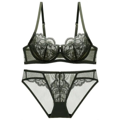 Overgrown Love Bra Set CINOON Official Store Lingerie & Intimates